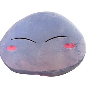 Blue Slime Plush Pillow Anime Character Stuffed Toy Cute Kawaii‎